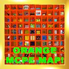 Оранжевый паркур карта для МКПЕ