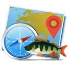 Карта рыбных мест озера Вельё