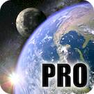 Earth & Moon in HD Gyro 3D PRO Parallax Wallpaper   -   (Full)