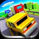  Blocky Highway: Traffic Racing   -  