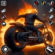Взломанная Ghost Rider 3D - Ghost Game на Андроид - Открытые покупки бесплатно