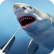 Взломанная Охотник на акул Подводная на Андроид - Бесконечные деньги бесплатно