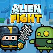 Взломанная Alien Fight: Police vs Zombie на Андроид - Открытые покупки бесплатно