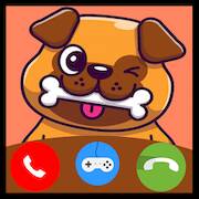 Взломанная Fake Call Dog Game - Prank Cal на Андроид - Много монет бесплатно