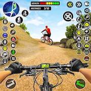 Взломанная Xtreme BMX Offroad Cycle Game на Андроид - Бесконечные монеты бесплатно