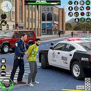 Us Police Car Parking Sim 3D