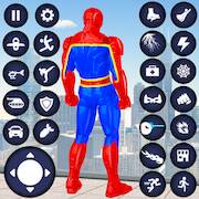 Взломанная Spider Rope Hero: Superhero на Андроид - Много монет бесплатно