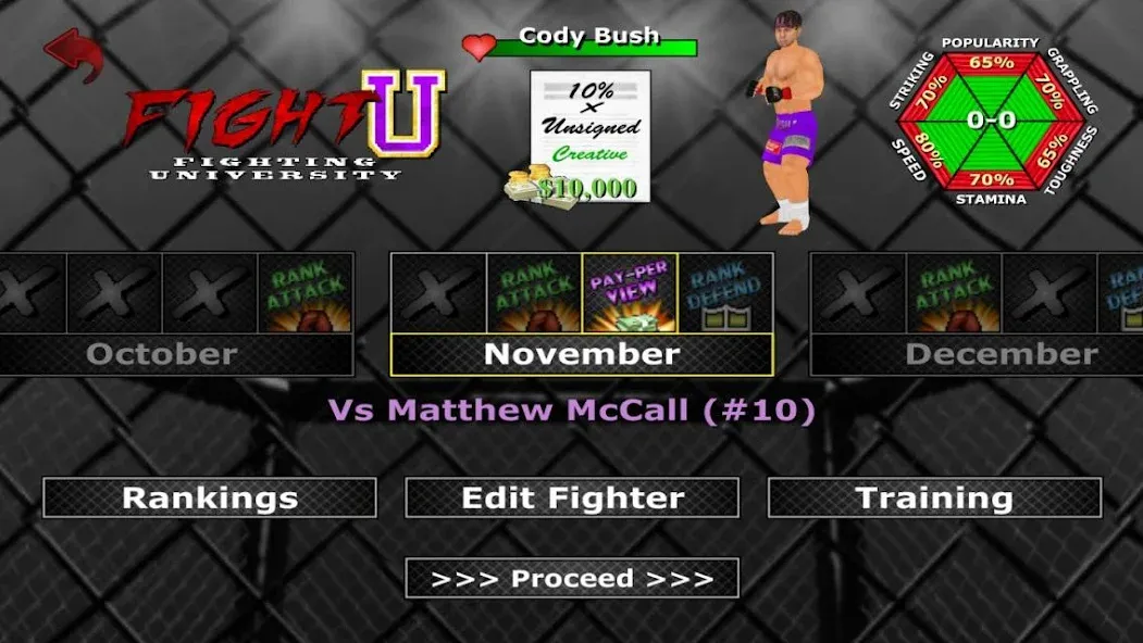 Weekend Warriors MMA (Уикенд Воорьорс ММА)  [МОД Menu] Screenshot 5