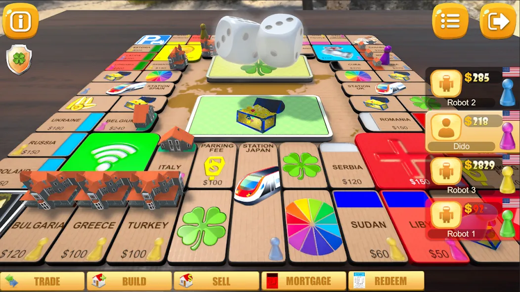 Rento - Dice Board Game Online  [МОД Unlimited Money] Screenshot 5