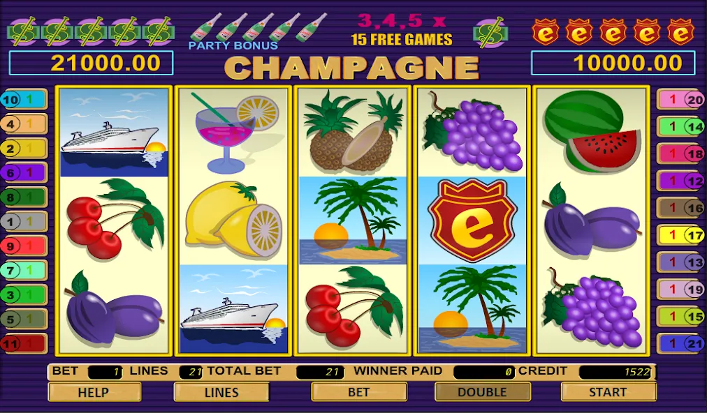 Champagne Slot (Шампанское Слот)  [МОД Unlimited Money] Screenshot 1