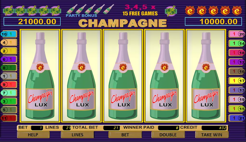 Champagne Slot (Шампанское Слот)  [МОД Unlimited Money] Screenshot 2