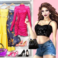 Скачать взлом Fashion Stylist: Dress Up Game  [МОД Бесконечные монеты] - последняя версия apk на Андроид