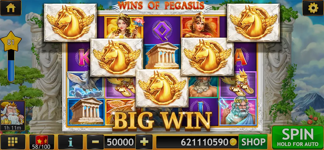 Slots of Luck: Vegas Casino (Слоты удачи)  [МОД Меню] Screenshot 1