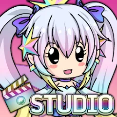 Скачать взломанную Gacha Studio (Anime Dress Up) (Гача Студио)  [МОД Много монет] - стабильная версия apk на Андроид