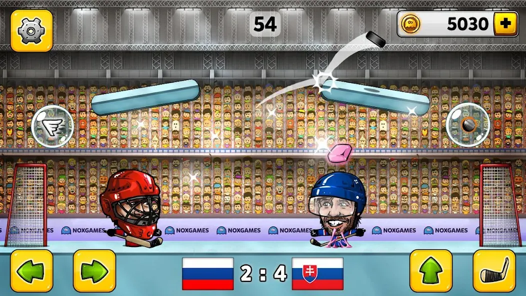 Puppet Hockey: Pond Head  [МОД Много монет] Screenshot 3