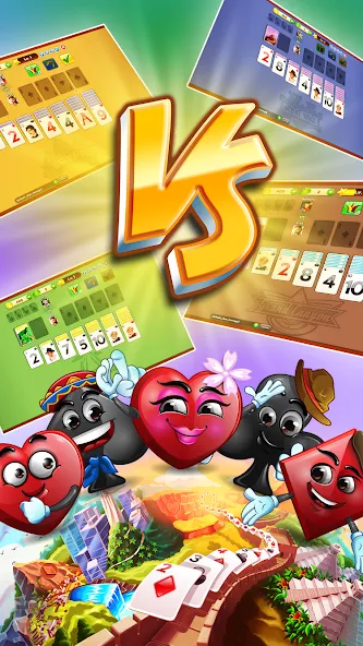 Solitaire Journey (Солитер Джорни)  [МОД Все открыто] Screenshot 1