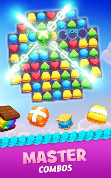 Cookie Jam Blast™ Match 3 Game (Куки Джем Бласт)  [МОД Бесконечные деньги] Screenshot 5