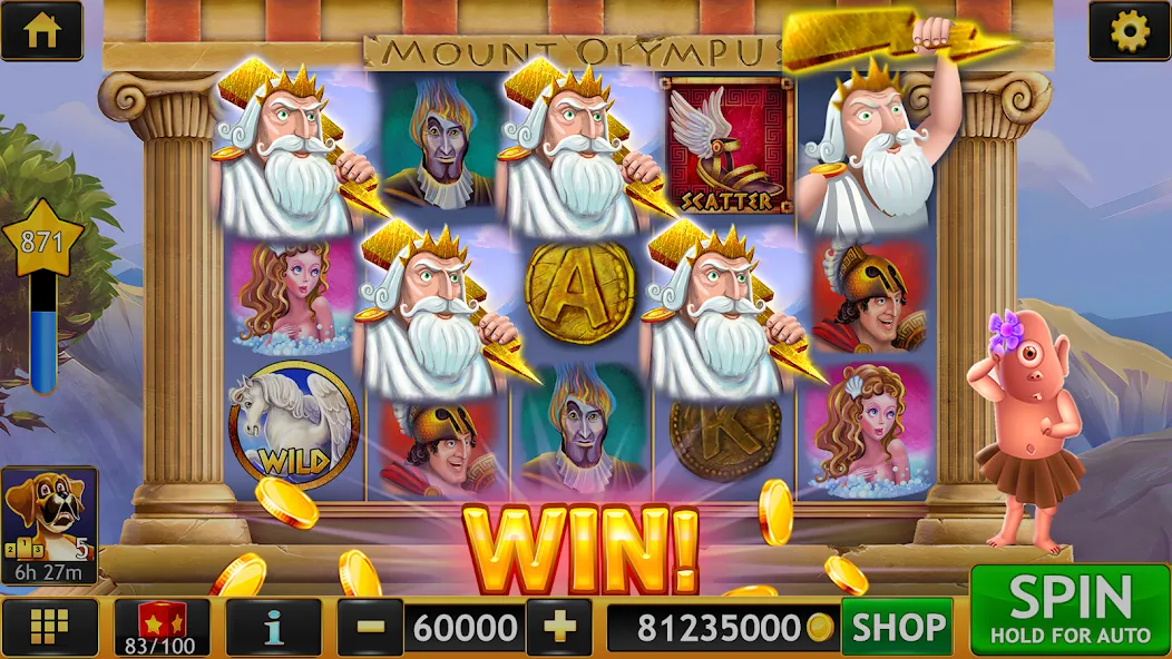 Vegas Slots Galaxy (Вегас Слотс Гэлэкси)  [МОД Mega Pack] Screenshot 1