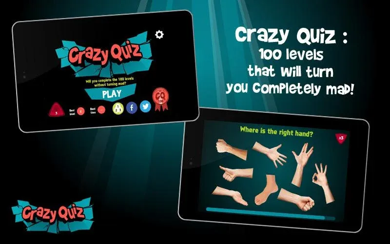 Crazy Quiz (Крэйзи Квиз)  [МОД Menu] Screenshot 5