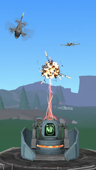 Air Defense: Airplane Shooting (Эйр Дефенс)  [МОД Unlimited Money] Screenshot 5