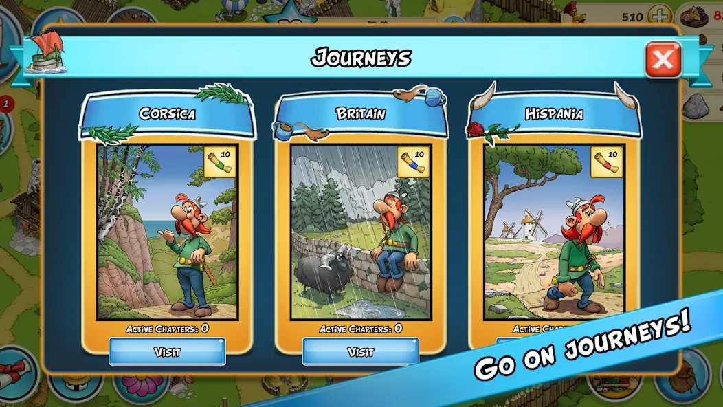 Asterix and Friends (Астерикс и друзья)  [МОД Много денег] Screenshot 2