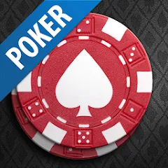 Взломанная Poker Games: World Poker Club (Покер Гейм)  [МОД Много денег] - последняя версия apk на Андроид