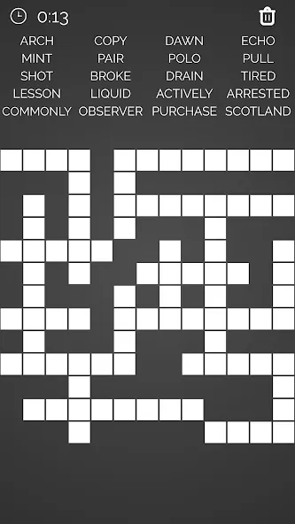 Crossword : Word Fill  [МОД Меню] Screenshot 3