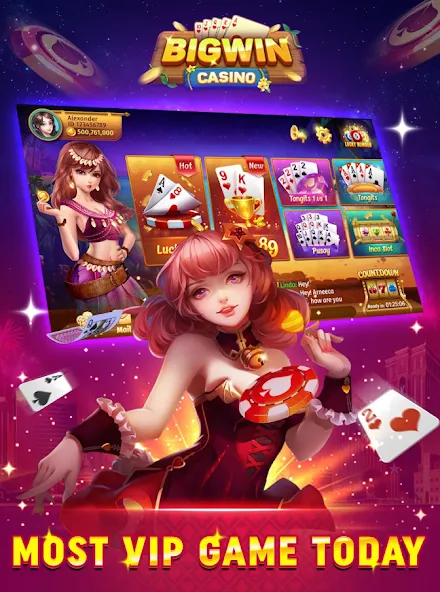 Bigwin - Slot Casino Online (Бигвин)  [МОД Меню] Screenshot 2