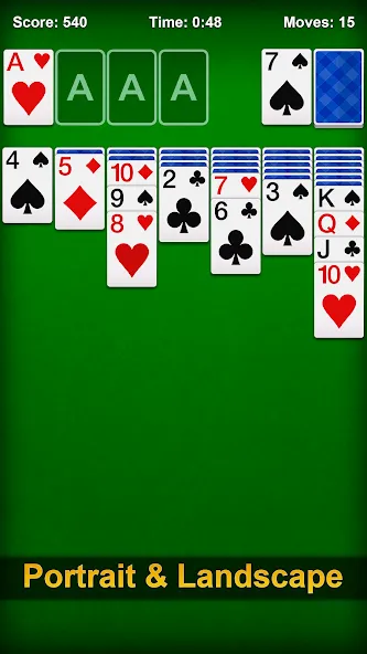 Solitaire - Classic Card Games  [МОД Бесконечные деньги] Screenshot 2