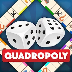 Взлом Quadropoly - Classic Business  [МОД Много денег] - стабильная версия apk на Андроид