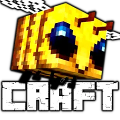 Скачать взлом Bee Craft (Би Крафт)  [МОД Mega Pack] - последняя версия apk на Андроид