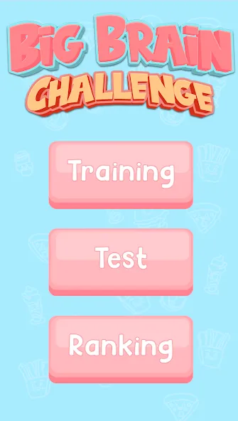 big brain challenge (биг брейн челлендж)  [МОД Menu] Screenshot 1