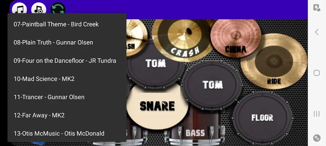 Drum Studio: Bateria Virtual (Драм студио)  [МОД Много денег] Screenshot 2