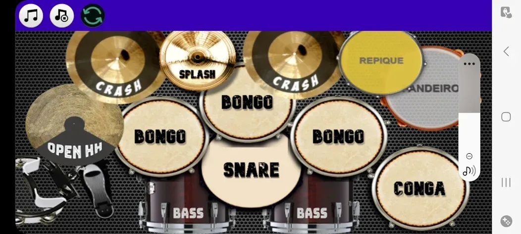 Drum Studio: Bateria Virtual (Драм студио)  [МОД Много денег] Screenshot 3