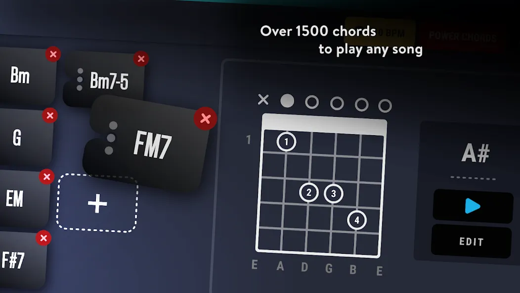 Real Guitar: lessons & chords (Реал Гитар)  [МОД Все открыто] Screenshot 4