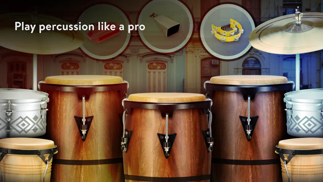 Real Percussion: instruments (Реал Перкуссион)  [МОД Много монет] Screenshot 1