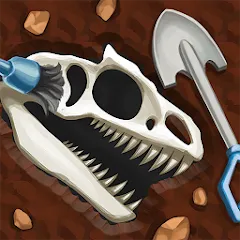 Взломанная Dino Quest: Dig Dinosaur Game (Дино Квест)  [МОД Меню] - полная версия apk на Андроид