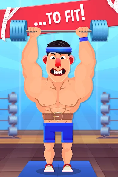 Fat No More: Sports Gym Game! (Фэт Но Море)  [МОД Unlimited Money] Screenshot 2