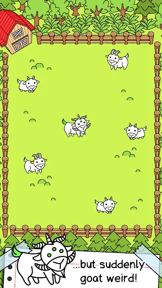 Goat Evolution: Animal Merge (Гоат Эволюшн)  [МОД Много денег] Screenshot 2