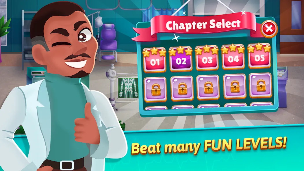 Medicine Dash: Hospital Game (Медицинский Дэш)  [МОД Меню] Screenshot 4