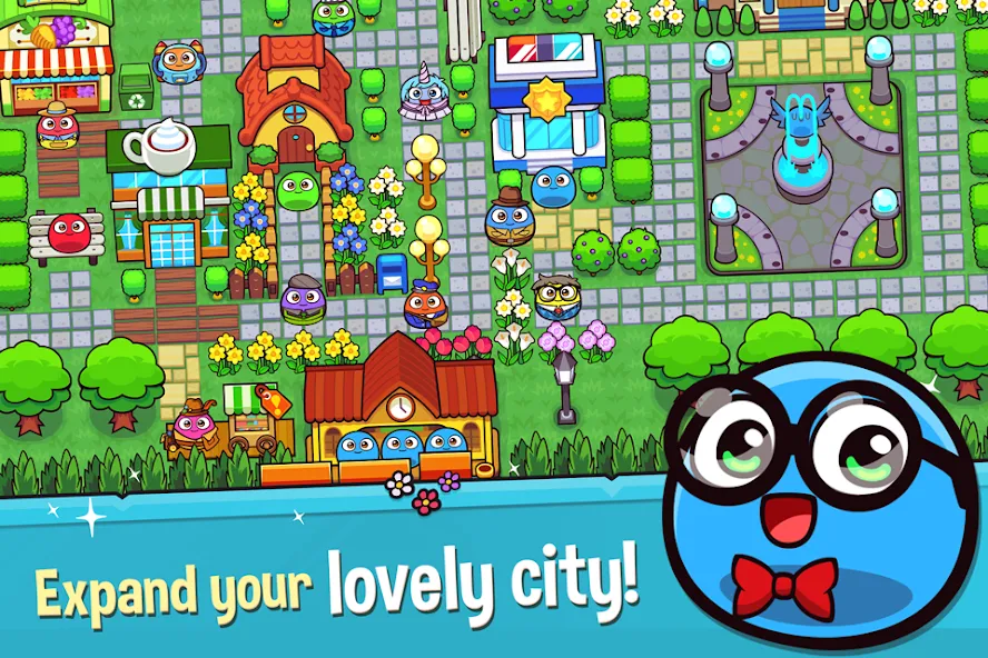 My Boo Town: City Builder Game (Май Бу Таун)  [МОД Бесконечные монеты] Screenshot 3