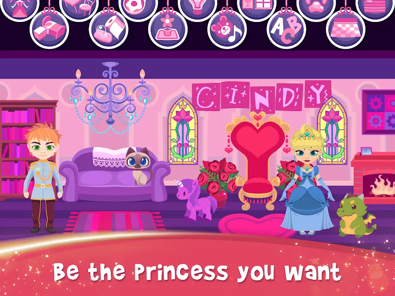 My Princess Castle: Doll Game (Мой Принцессин Замок)  [МОД Бесконечные деньги] Screenshot 1