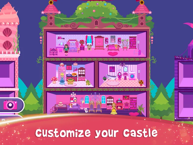 My Princess Castle: Doll Game (Мой Принцессин Замок)  [МОД Бесконечные деньги] Screenshot 3