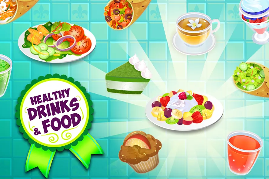 My Salad Bar: Veggie Food Game (Мой салатбар)  [МОД Все открыто] Screenshot 3