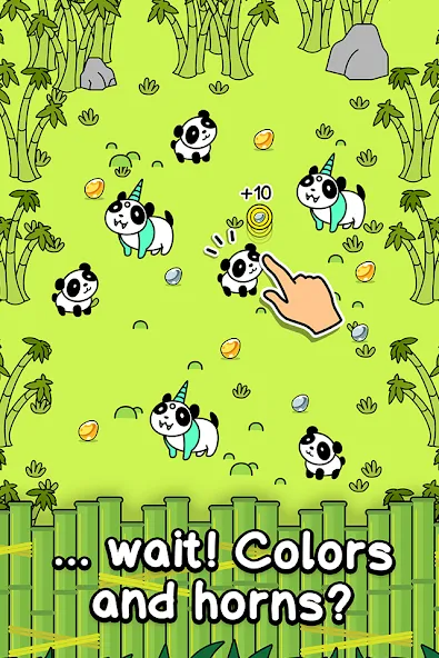 Panda Evolution: Idle Clicker (Панда Эволюция)  [МОД Много монет] Screenshot 2