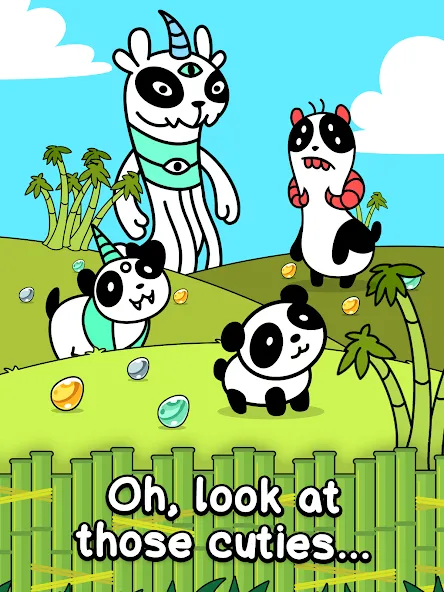 Panda Evolution: Idle Clicker (Панда Эволюция)  [МОД Много монет] Screenshot 5