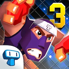 Взломанная UFB 3: MMA Fighting Game (УФБ 3)  [МОД Все открыто] - полная версия apk на Андроид