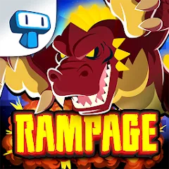 Скачать взломанную UFB Rampage: Monster Fight (УФБ Рэмпейдж)  [МОД Unlocked] - полная версия apk на Андроид