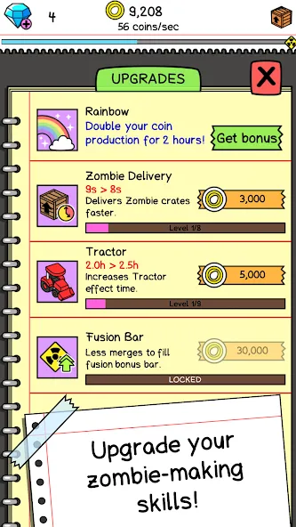 Zombie Evolution: Idle Game (Зомби Эволюция)  [МОД Mega Pack] Screenshot 4