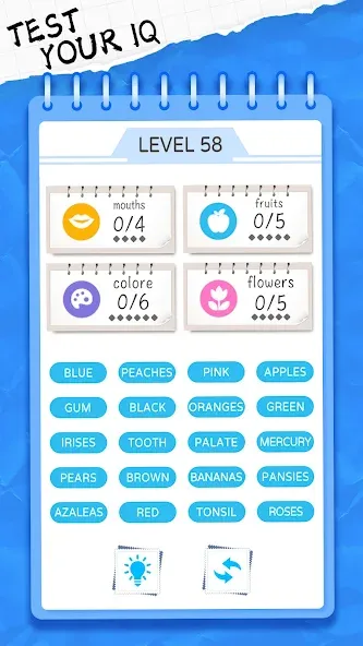 Word Sort: Association Connect (Соннект Колорс)  [МОД Много денег] Screenshot 5